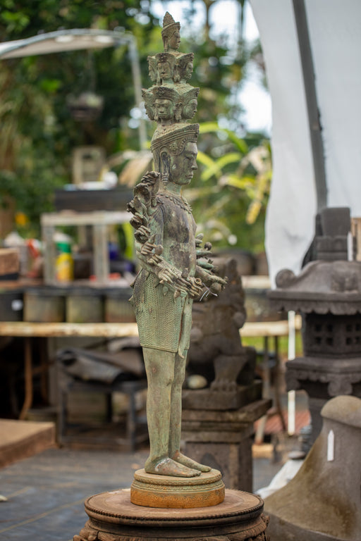 Bronze Avolokta Male multi hand hindu deity bronze statue