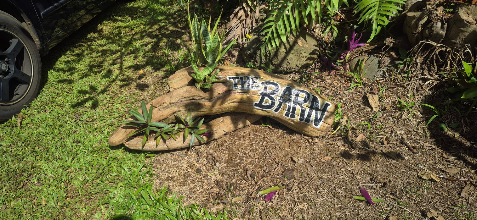 Custom Driftwood Signs by Jana