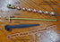 Heavy-duty rain chain anchor stake RCAS-003 with copper chain
