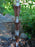Pure copper nautical rain chain decorative cup detail