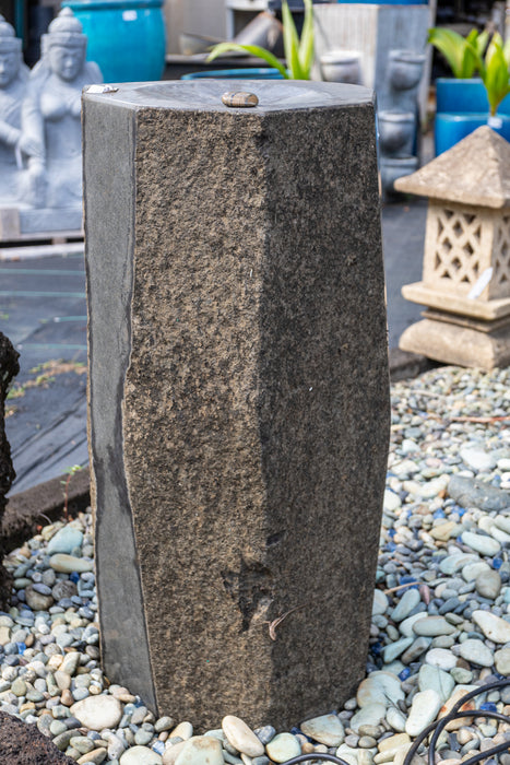 basalt column fountain angle polish cut 36"