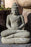 Sitting buddha garden statue hand carved stone 