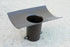  Rain Chain half round installation kit anodized aluminum bronze
