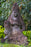 Lava Stone Seated Devi Tara Statue