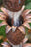Solid copper pineapple rain chain for Hawaii tropical homes and gardens